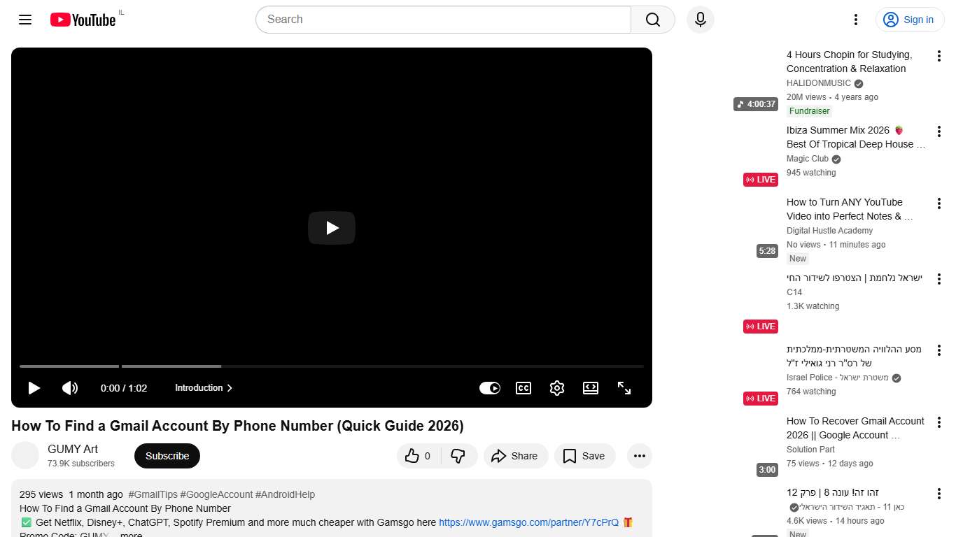 How To Find a Gmail Account By Phone Number (Quick Guide 2026) - YouTube